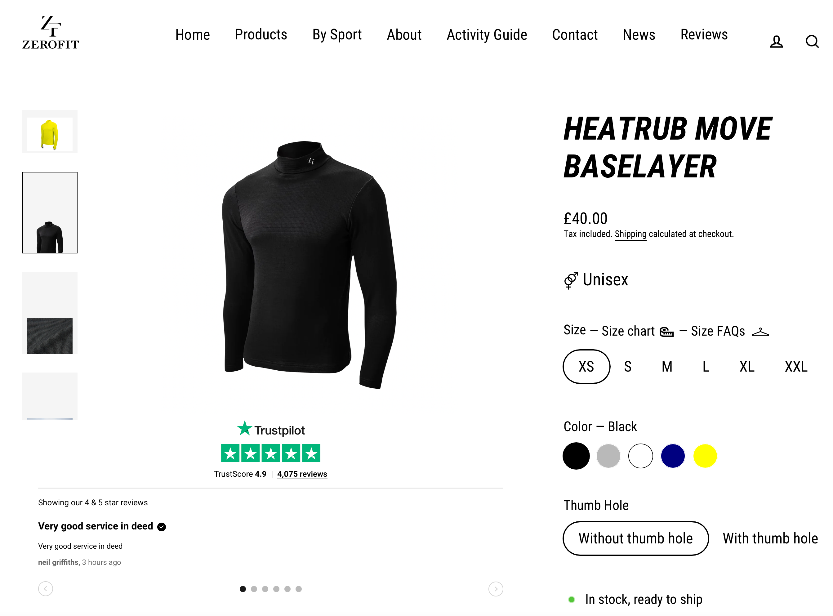 Christmas Comes Early As The Heatrub Move Baselayer Is NOW BACK IN STOCK!