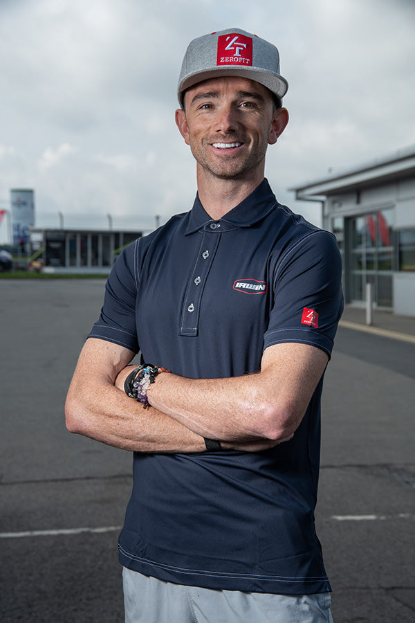 Zerofit Glenn Irwin North West Polo Shirt - Navy
