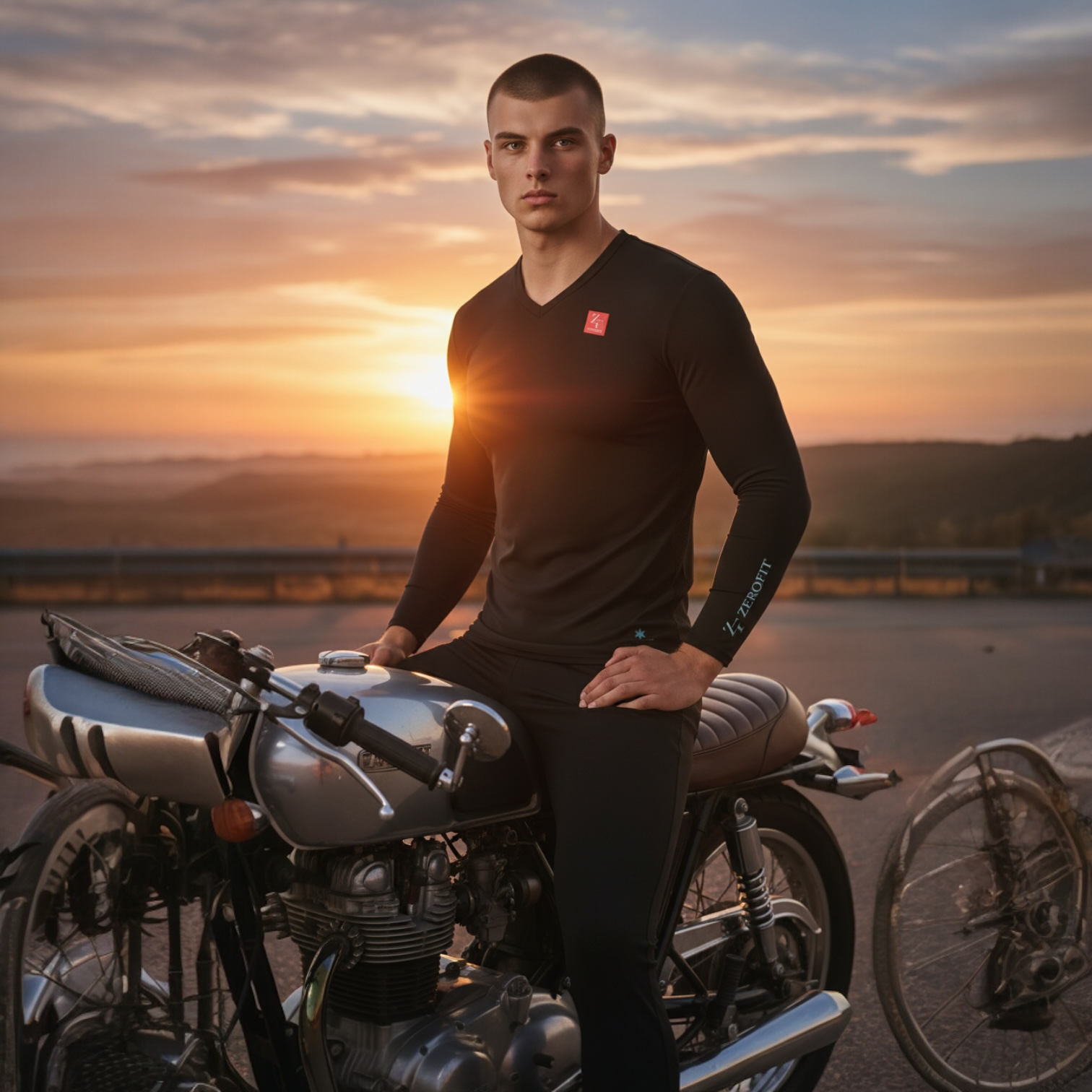 IceSkin - V-Neck Long Sleeve Baselayer