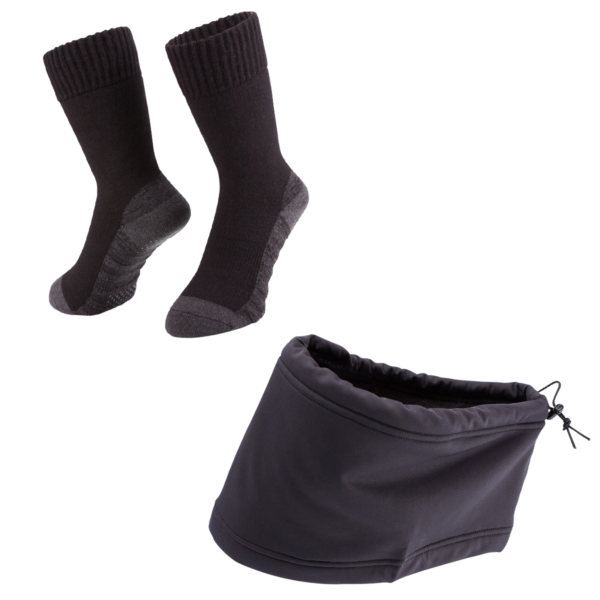 Heatrub Ultimate Socks + Neckwarmer Bundle