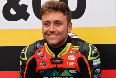 Laffins All Smiles Ahead of Bennetts British Superbike Race at Knockhill