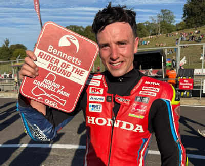 Podium Treble For Ice Cool Irwin At Cadwell