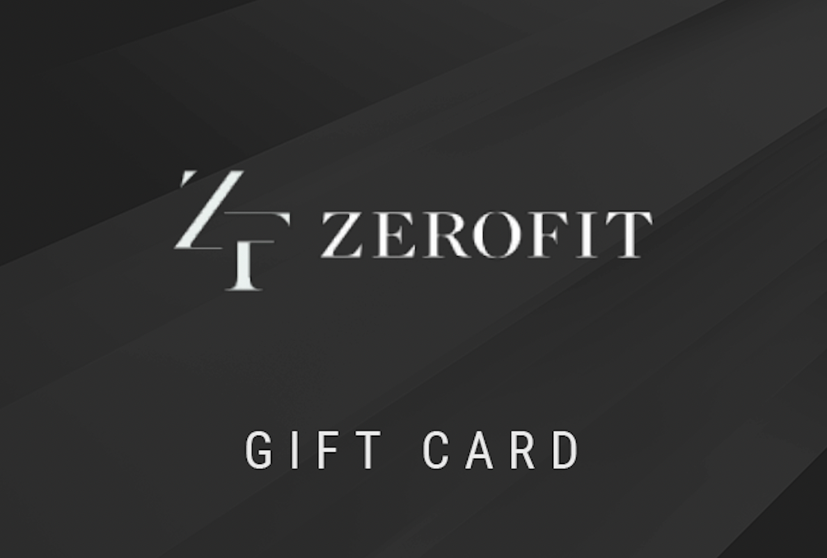 Zerofit Gift Cards in £10, £20, £50 or £100 options Now AVAILABLE!