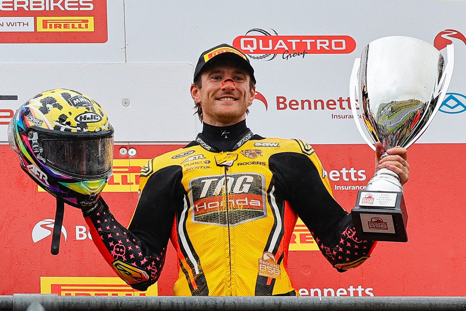 Rogers Leads The Charge For Zerofit Riders In BSB At Knockhill