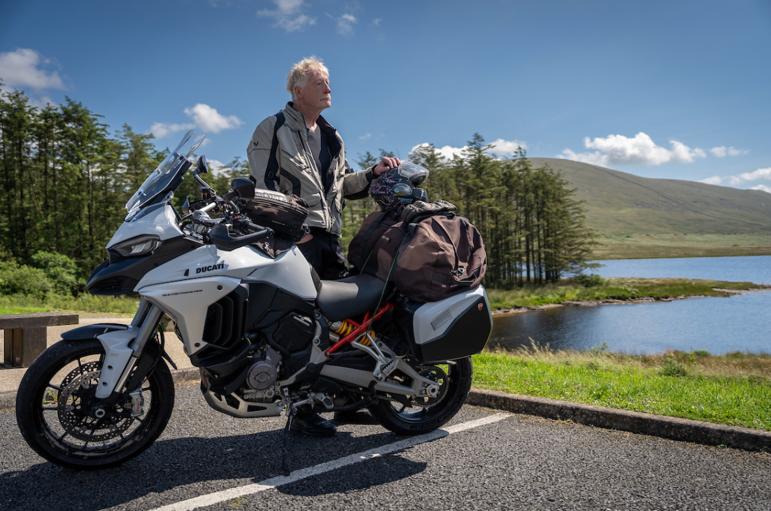Zerofit Ambassador Geoff Hill Takes To The Stage At Motorcycle Live 2024