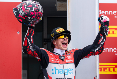 Ice Cool Redding Relies On IceSkin Baselayer For Victory At Brands Hatch