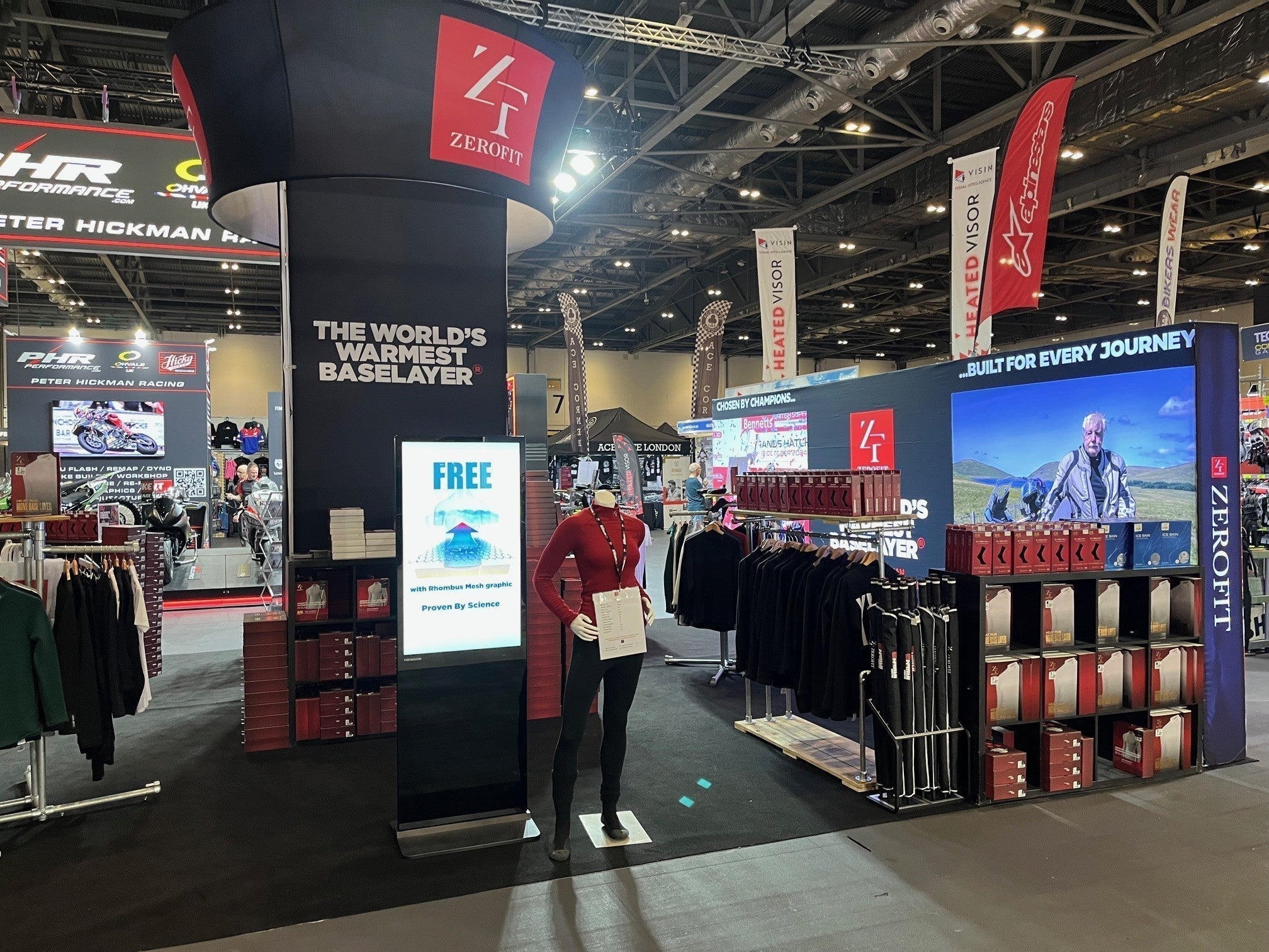 Zerofit IceSkin Headlines MCN Show At Excel