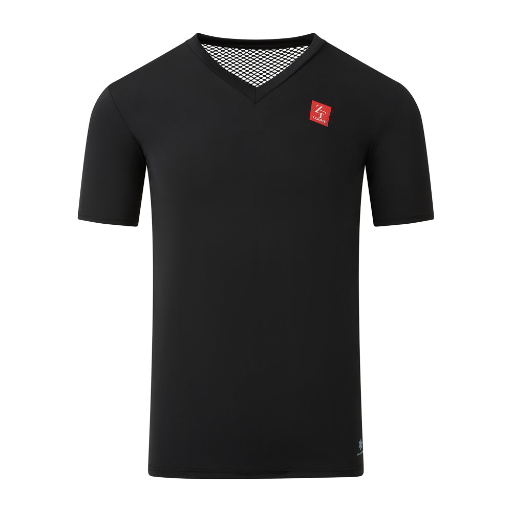 IceSkin V-Neck Short Sleeve Baselayer