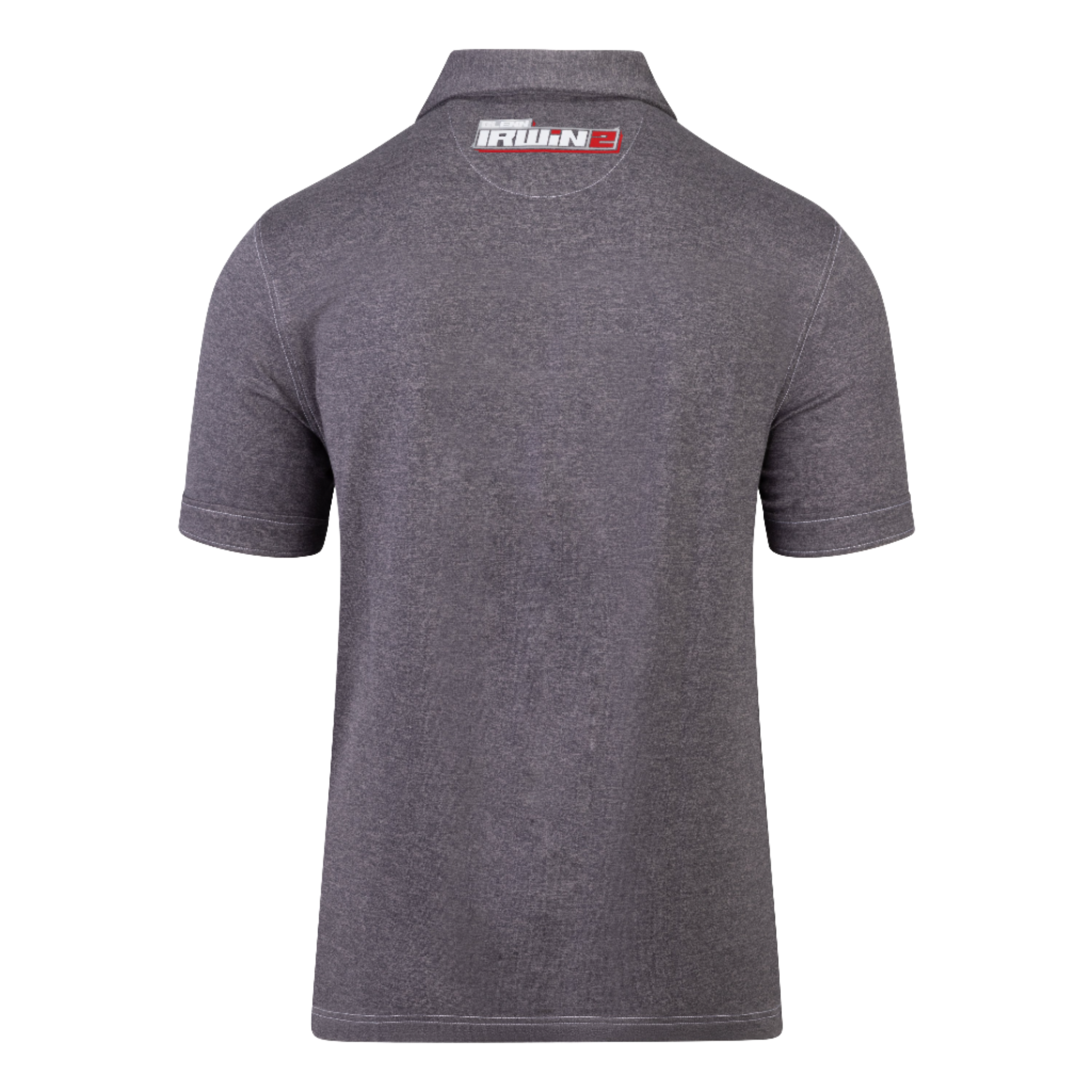 Zerofit Glenn Irwin North West Polo Shirt - Grey Heather